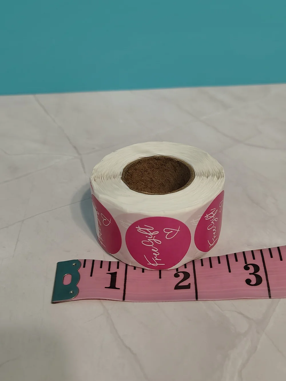 Roll of 500 Pink 